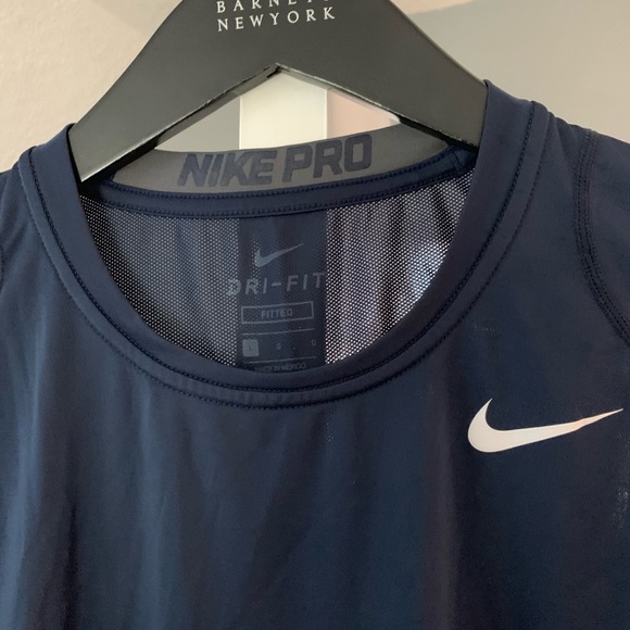 Nike Pro Combat Navy - Picture 2 of 3